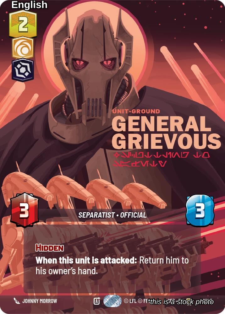 General Grievous - Scuttling to Safety (Prestige Foil)