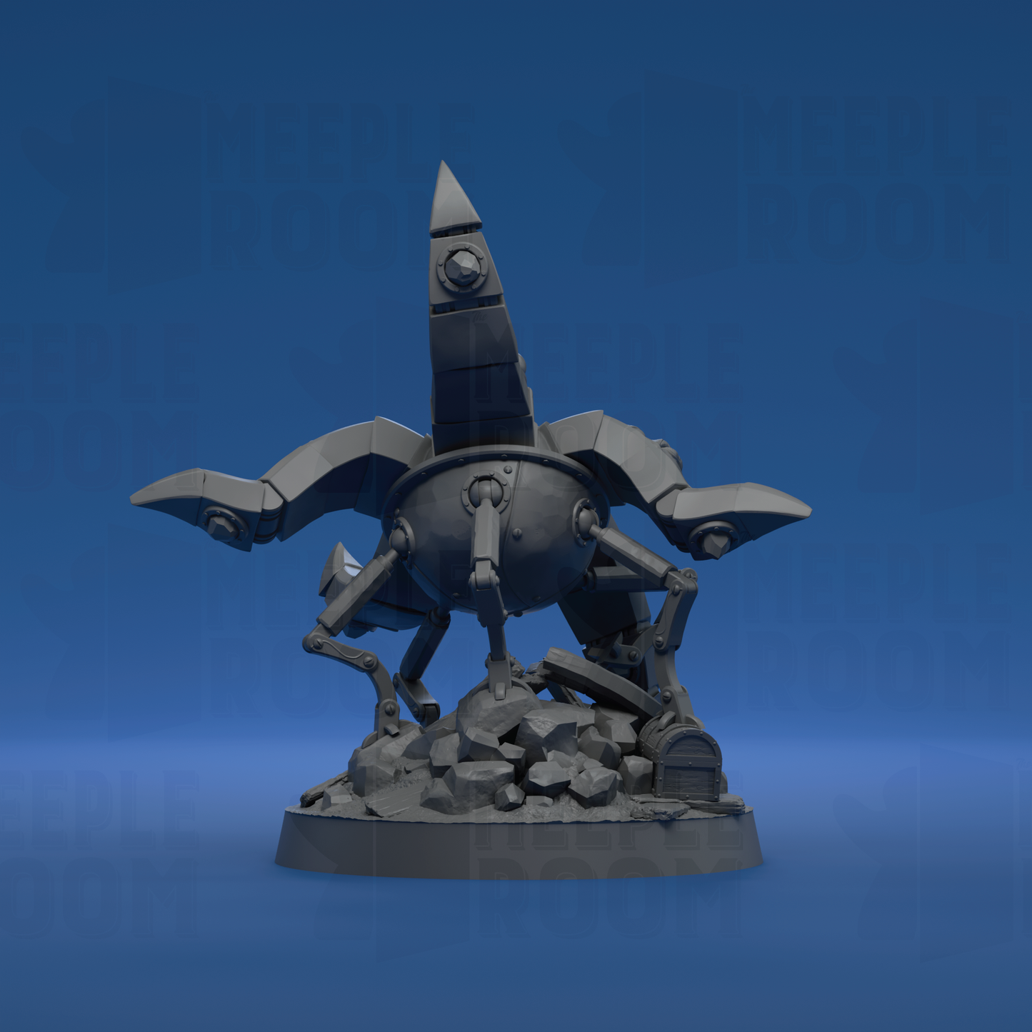 Sordalite Drone, Pentadrone by Sordane Publishing | Miniature | TTRPG | Unpainted | Print on Demand
