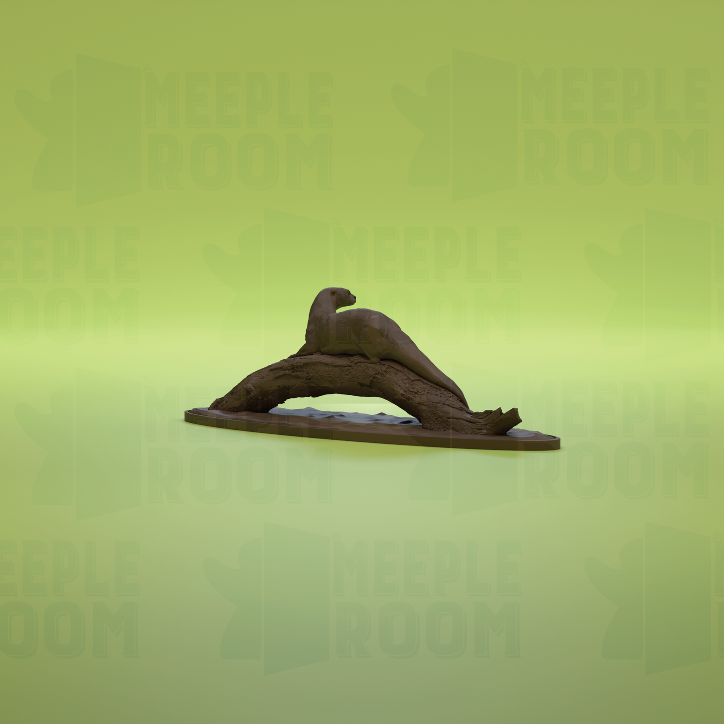Giant Otter by Animal Den Miniatures | Miniature | TTRPG | Unpainted | Print on Demand