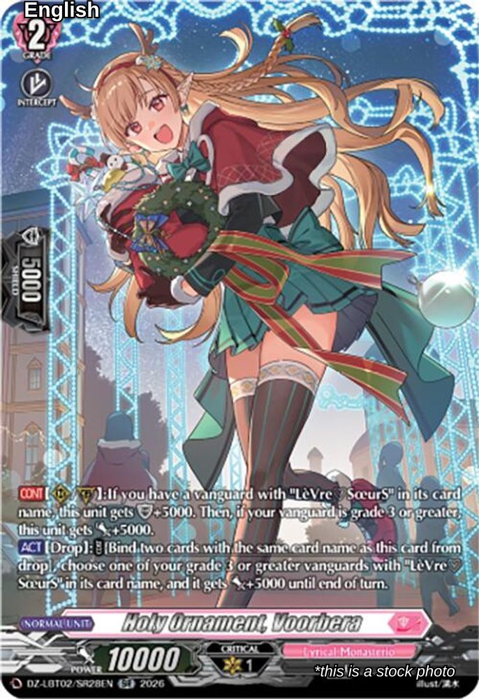 Holy Ornament, Voorbera (SR)