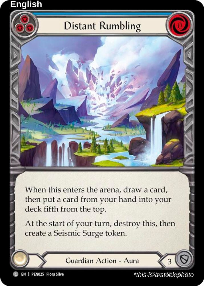 Distant Rumbling (Blue)