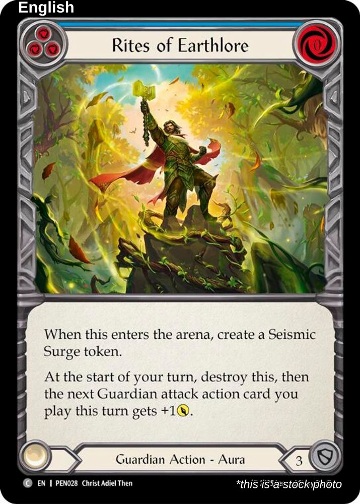 Rites Of Earthlore (Blue)