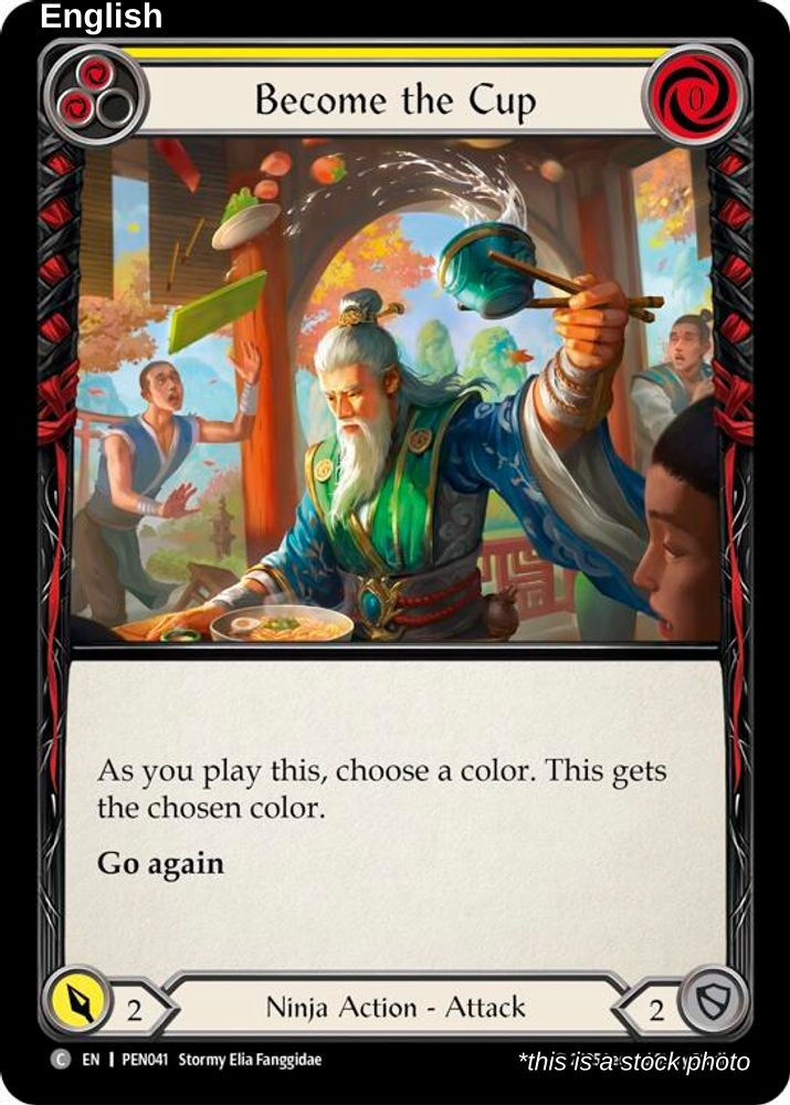 Become The Cup (Yellow)