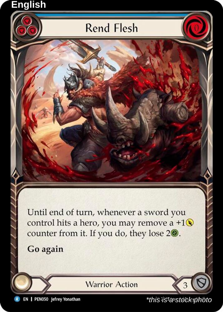 Rend Flesh (Blue)