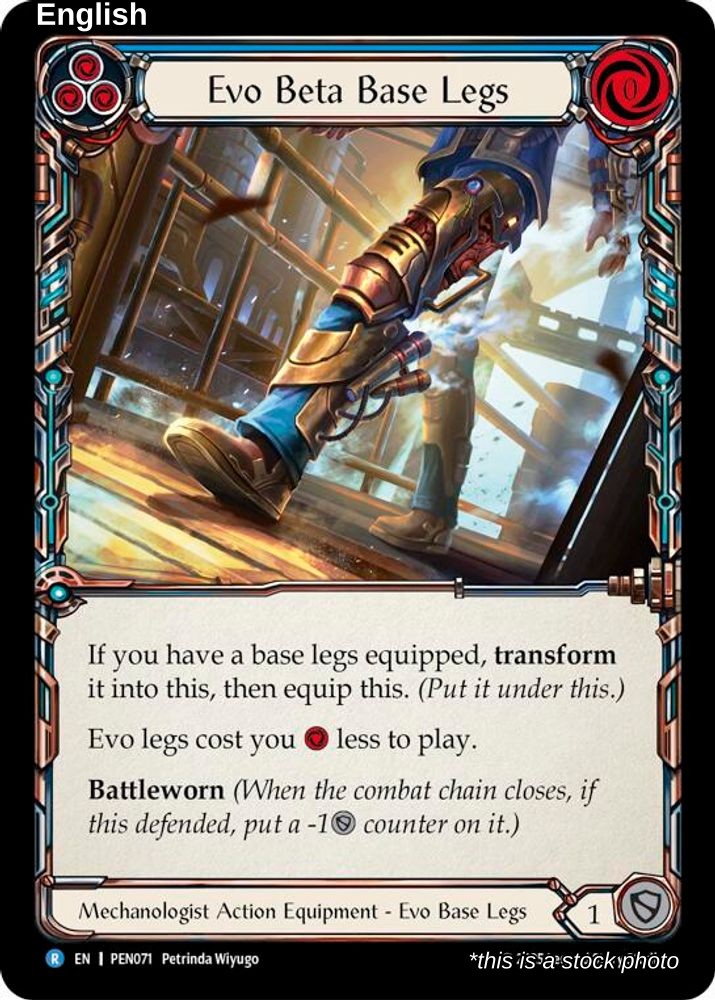 Evo Beta Base Legs (Blue)
