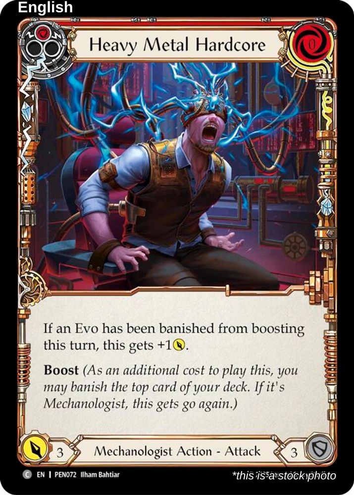 Heavy Metal Hardcore (Red)