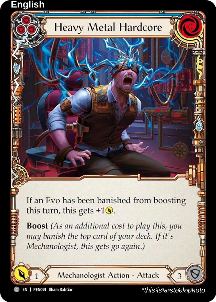 Heavy Metal Hardcore (Blue)