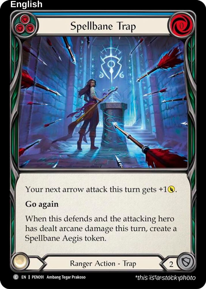 Spellbane Trap (Blue)