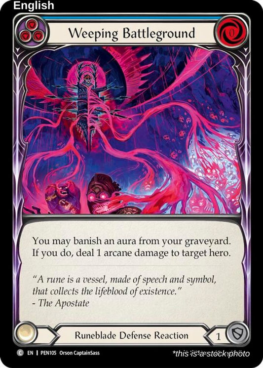 Weeping Battleground (Blue)