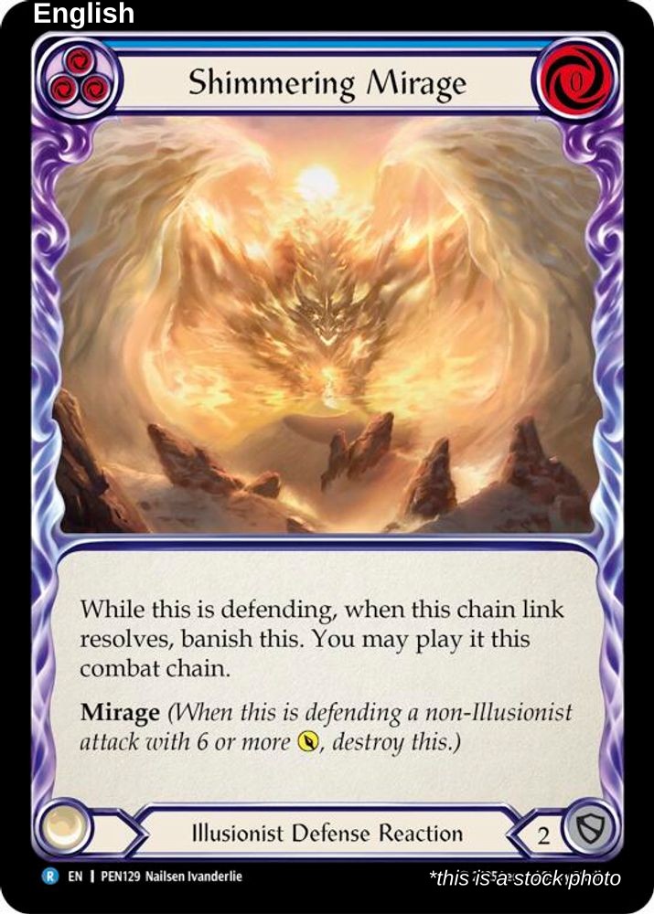 Shimmering Mirage (Blue)