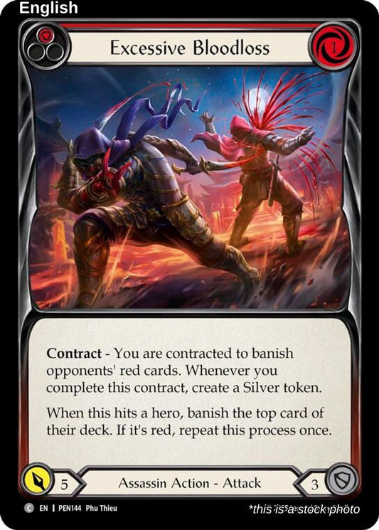 Excessive Bloodloss (Red)