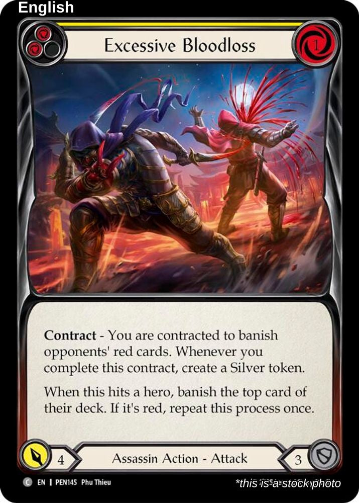 Excessive Bloodloss (Yellow)