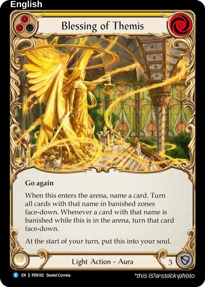 Blessing Of Themis (Yellow)