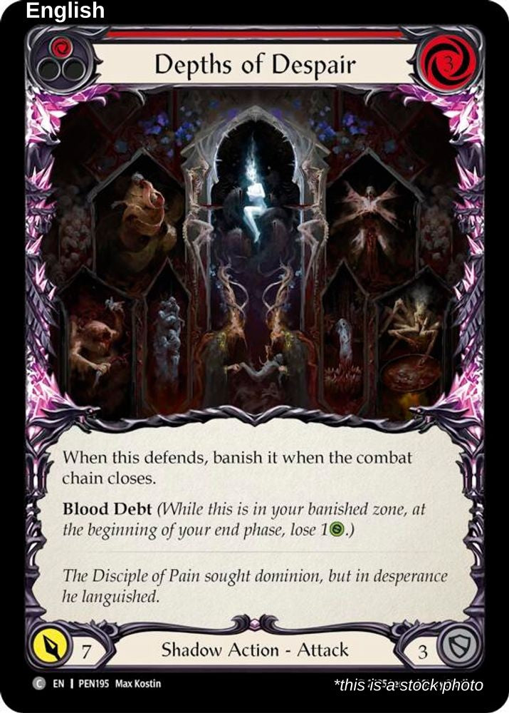 Depths Of Despair (Red)