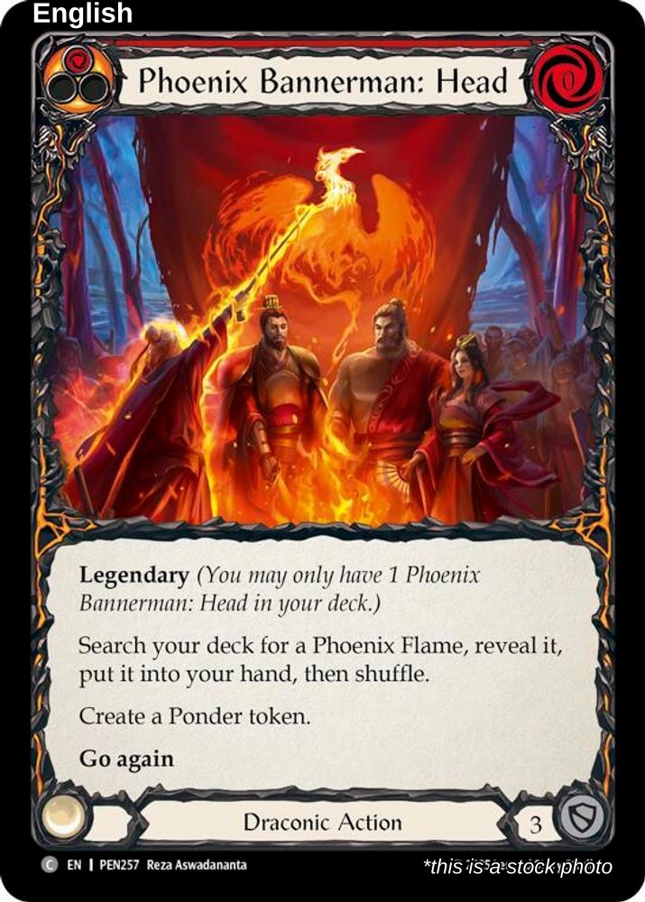 Phoenix Bannerman: Head (Red)