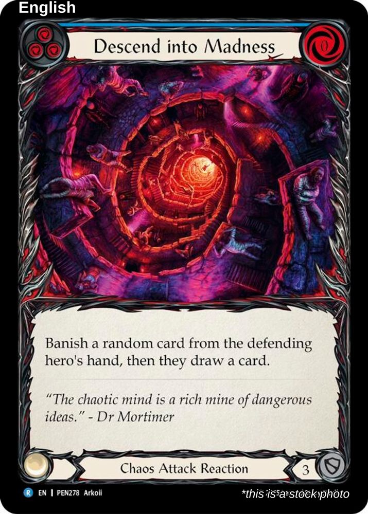 Descend Into Madness (Blue)
