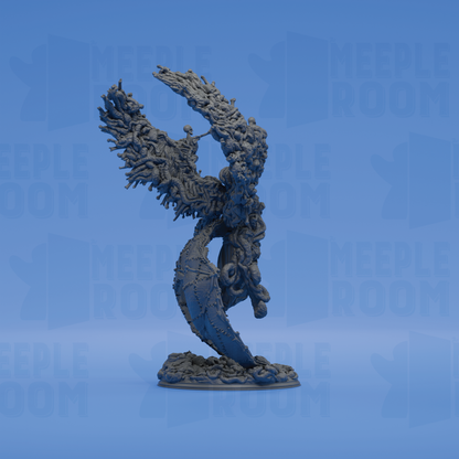 The Blight's Chosen, Blighted Angel by DM Stash | Miniature | TTRPG | Unpainted | Print on Demand