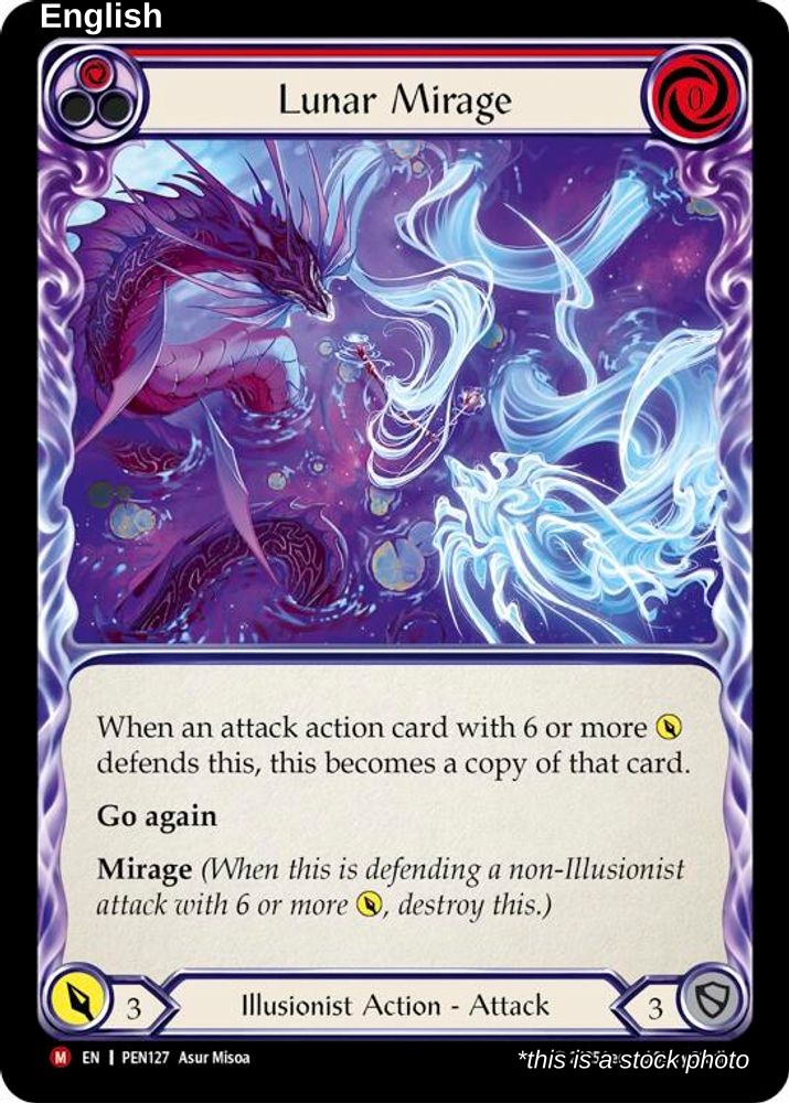 Lunar Mirage (Red)