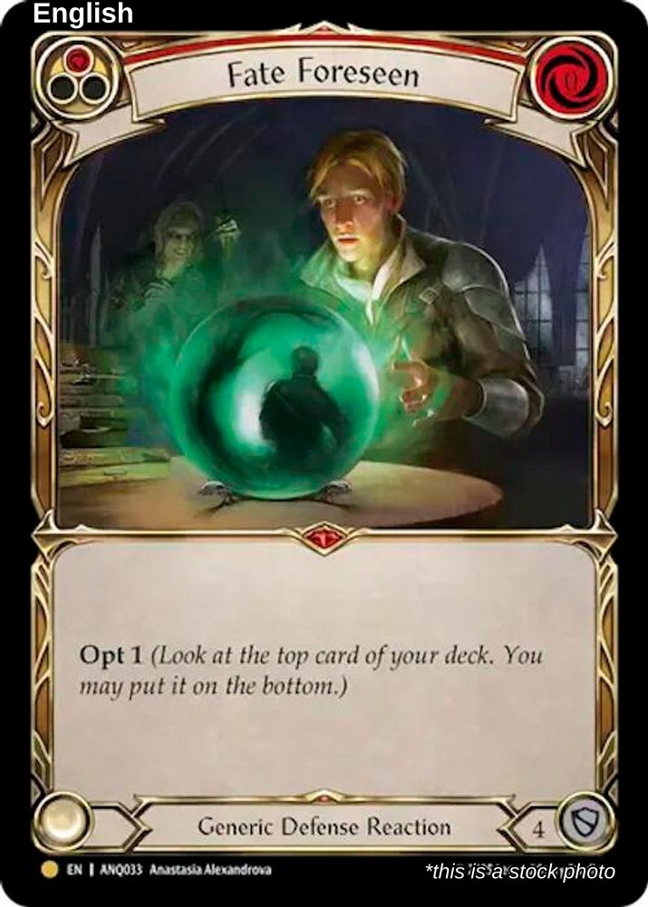 Fate Foreseen (Red) (ANQ033)