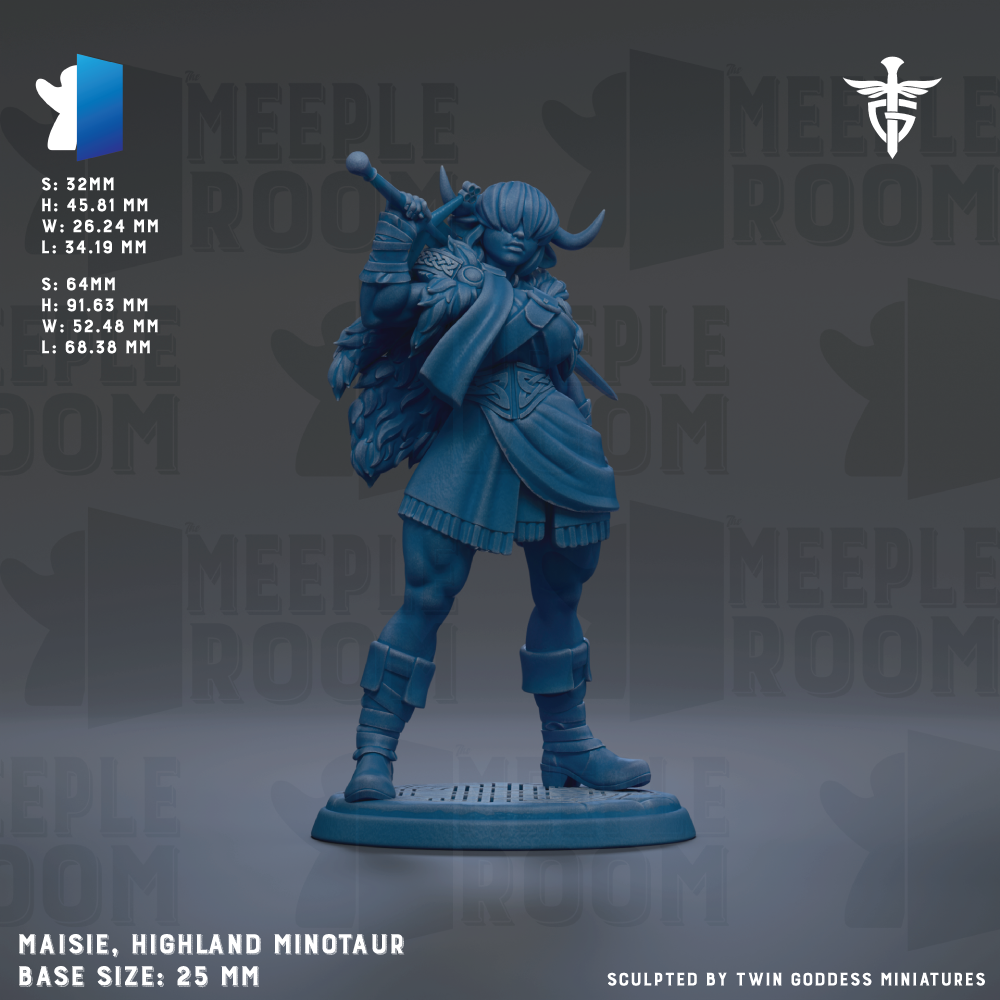 The image is a figurine of a female character, likely a warrior or princess, with a blue color scheme. The figurine is standing on a platform and appears to be made of a material that resembles metal or plastic. The image does not contain any text, and the focus is on the figurine itself.