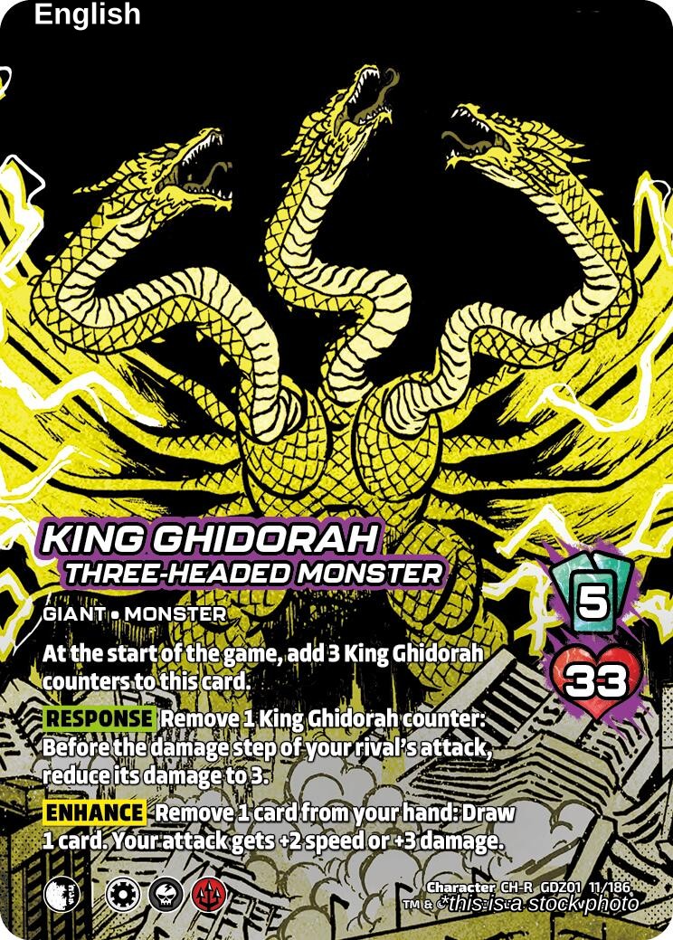King Ghidorah, Three-Headed Monster