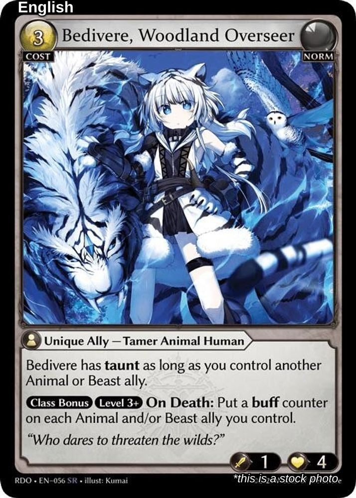 Bedivere, Woodland Overseer