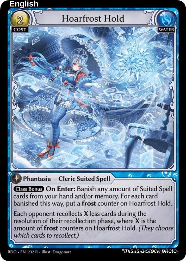 Hoarfrost Hold