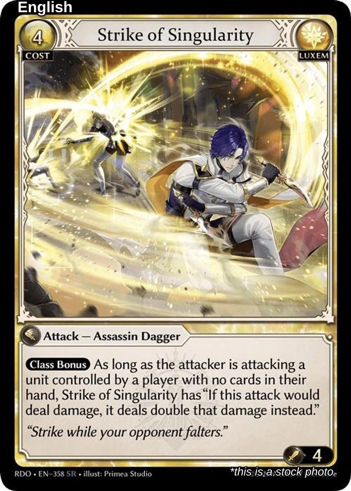 Strike of Singularity