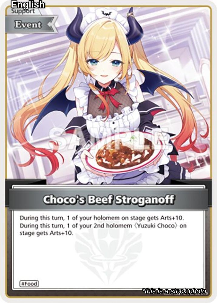 Choco's Beef Stroganoff (U)