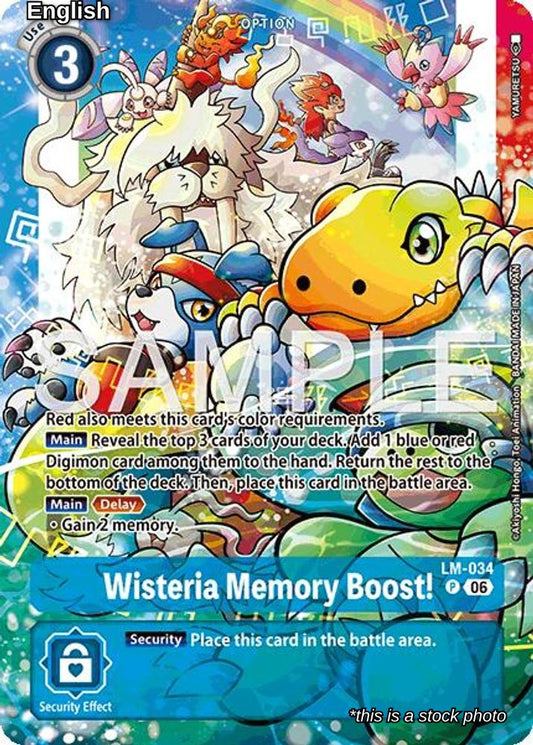 Wisteria Memory Boost! (Alternate Art)