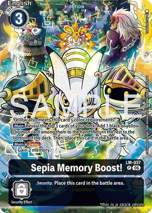 Sepia Memory Boost! (Alternate Art)