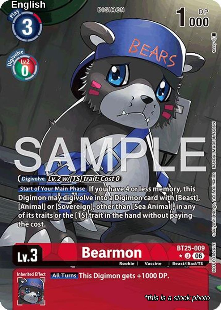 Bearmon - BT25-009 (Full Art)