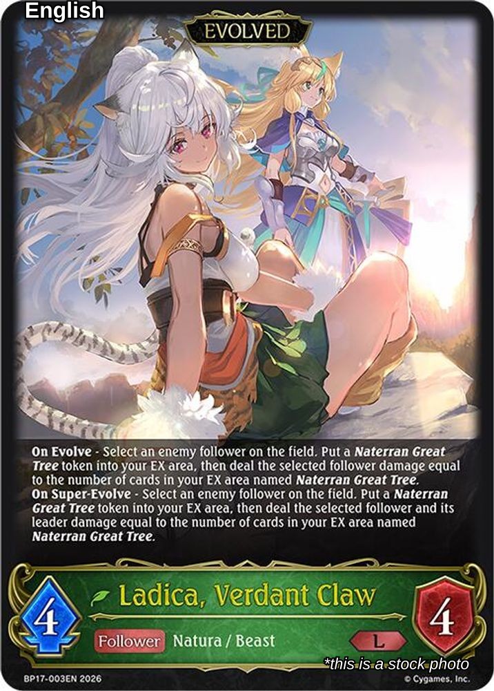 Ladica, Verdant Claw (Evolved)