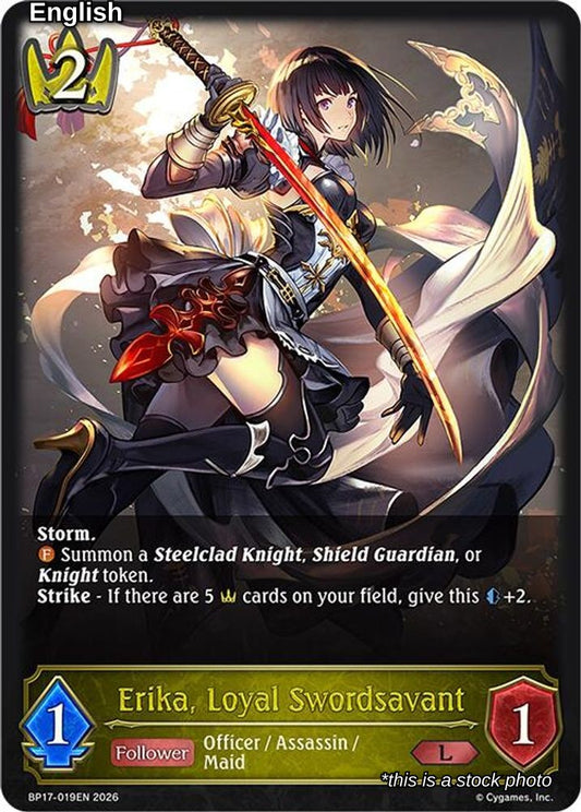 Erika, Loyal Swordsavant