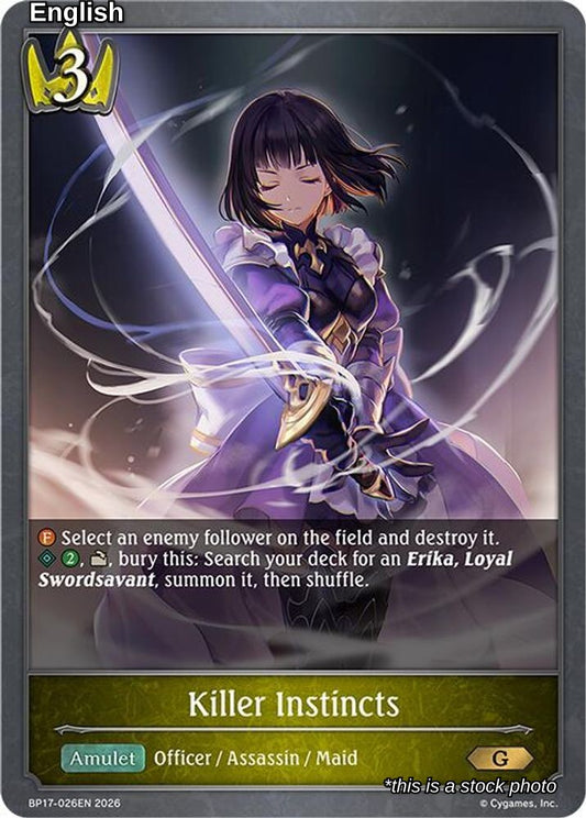 Killer Instincts