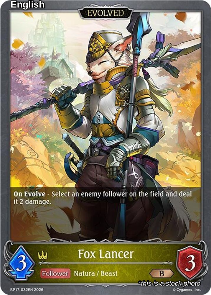 Fox Lancer (Evolved)