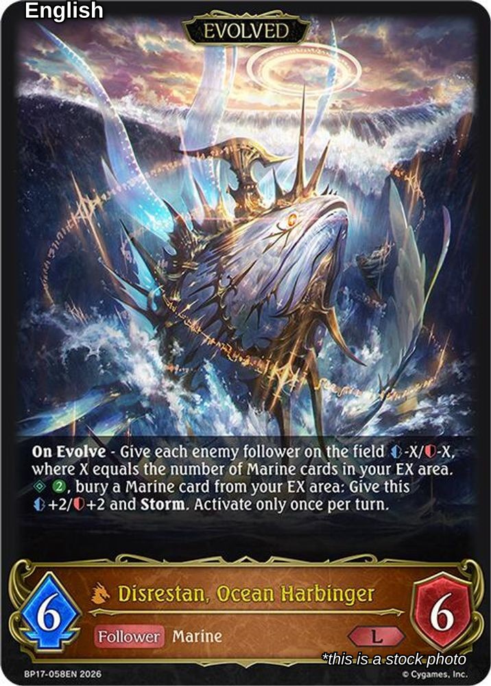 Disrestan, Ocean Harbinger (Evolved)