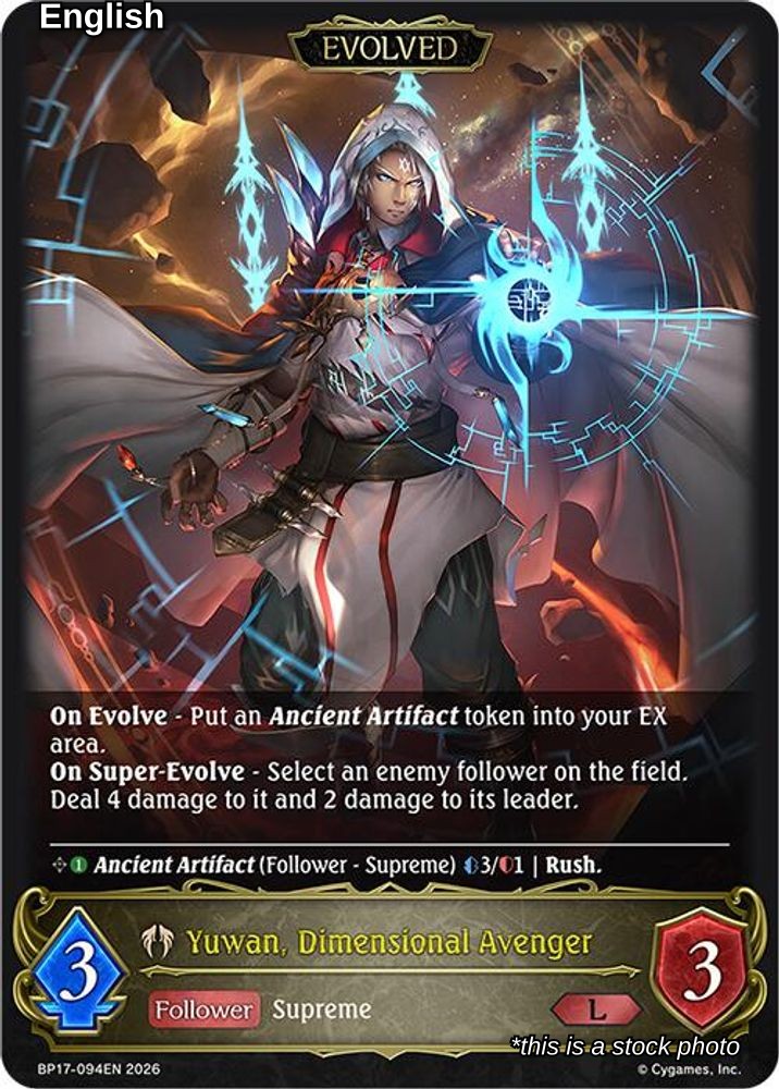 Yuwan, Dimensional Avenger (Evolved)