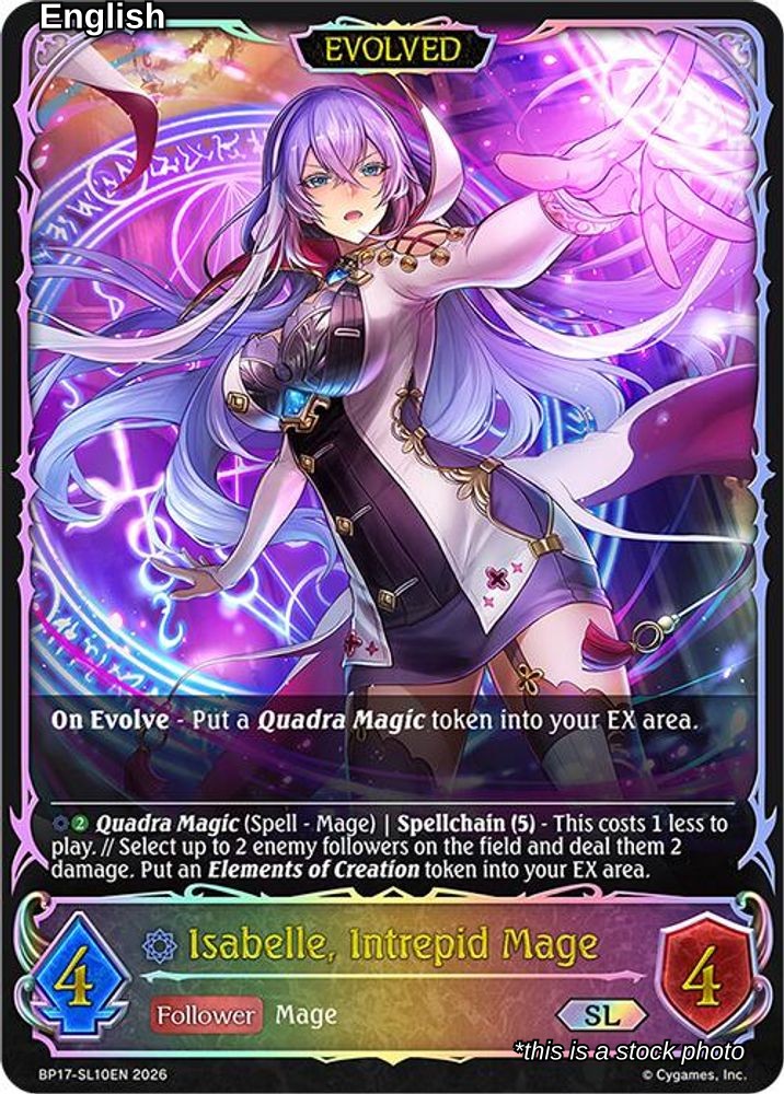 Isabelle, Intrepid Mage (Evolved) (SL)