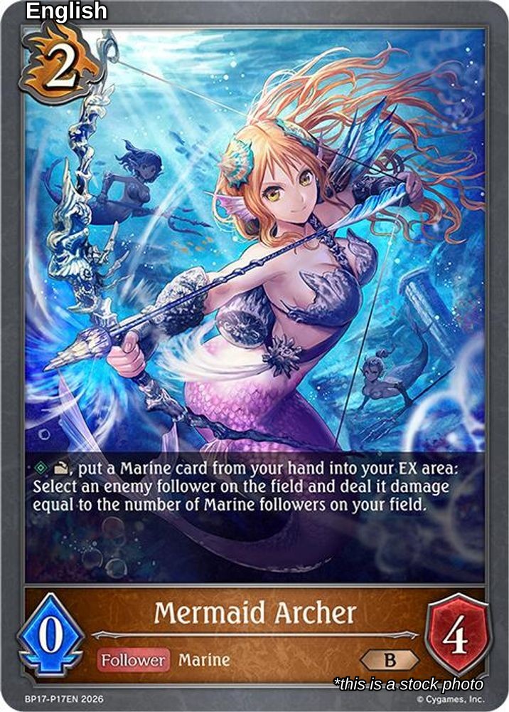 Mermaid Archer - P17EN (Foil)