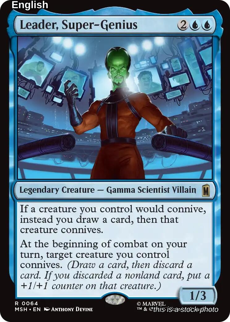 Leader, Super-Genius
