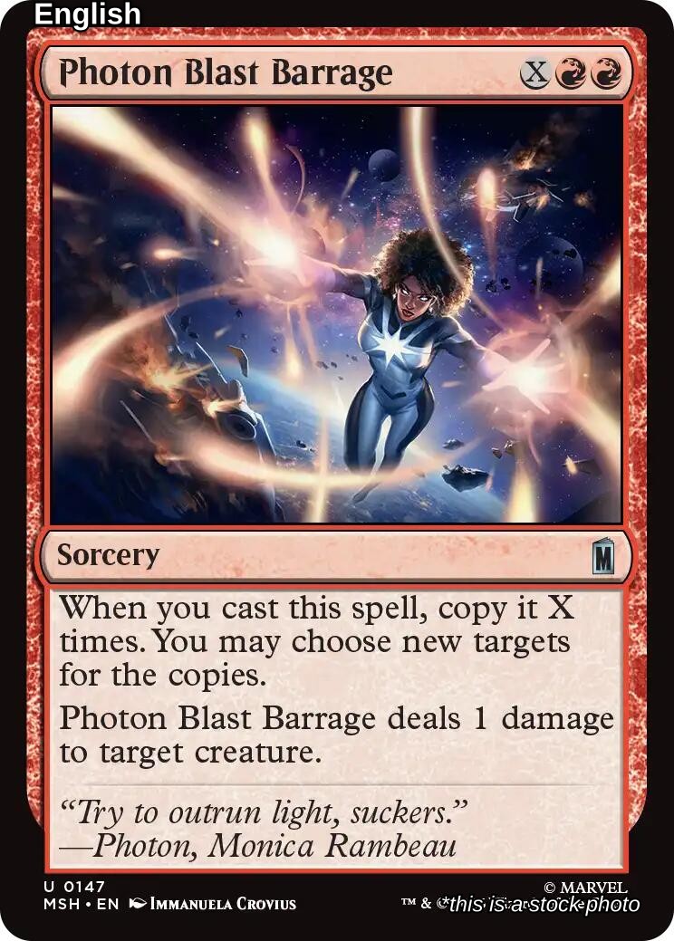 Photon Blast Barrage