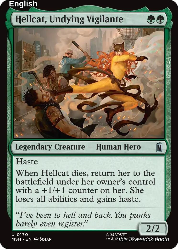 Hellcat, Undying Vigilante