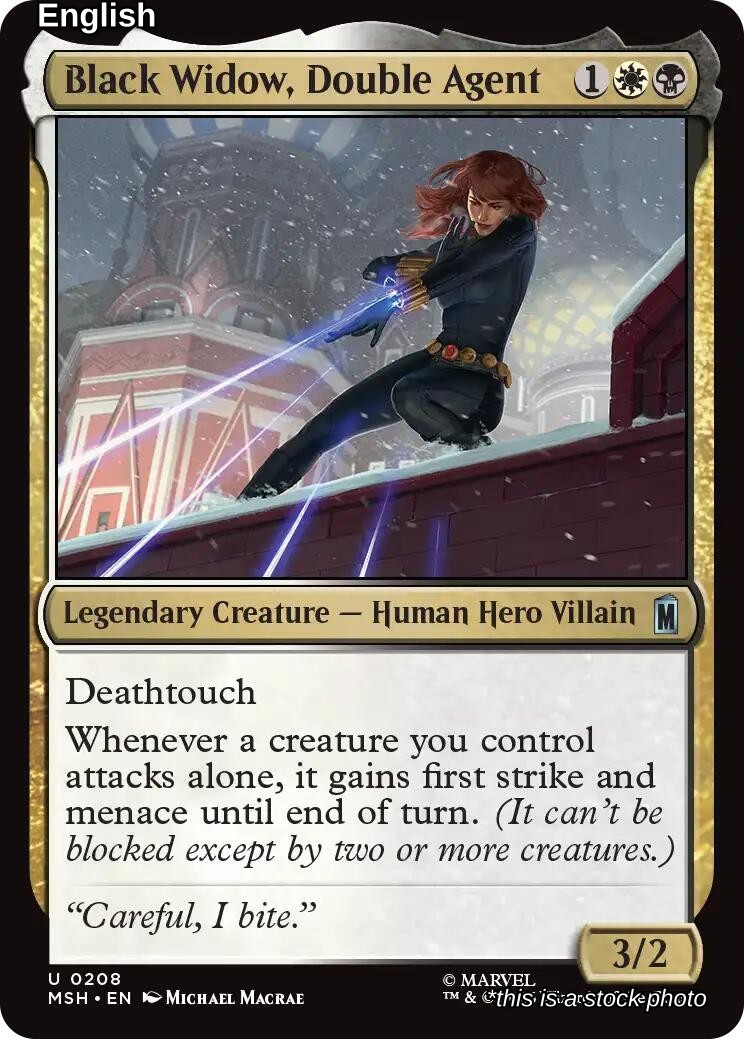 Black Widow, Double Agent