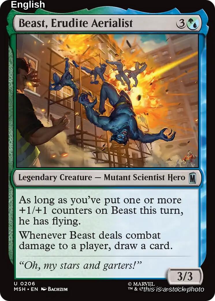 Beast, Erudite Aerialist