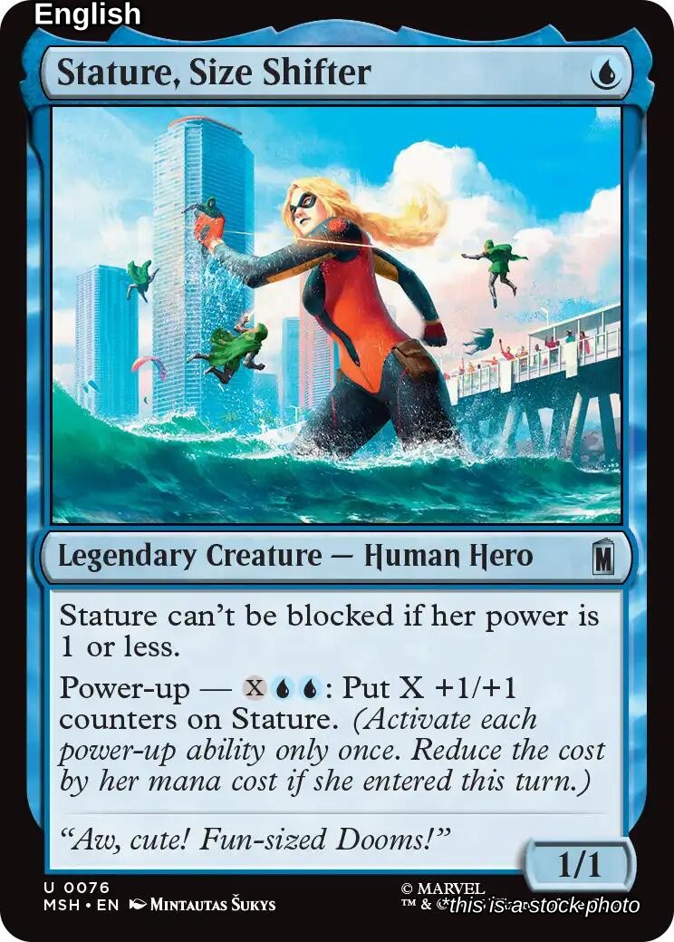 Stature, Size Shifter