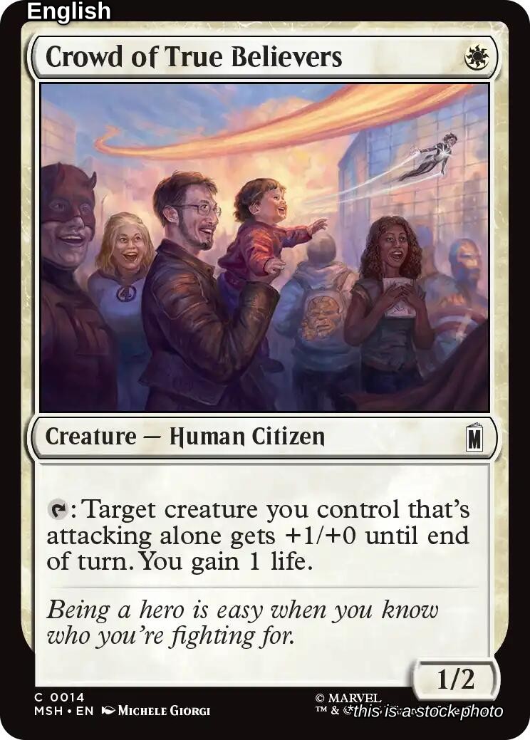Crowd of True Believers