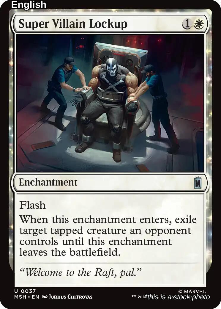 Super Villain Lockup