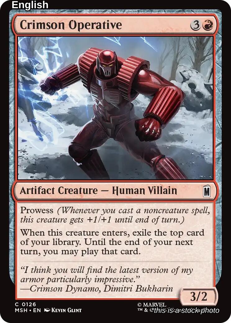 Crimson Operative