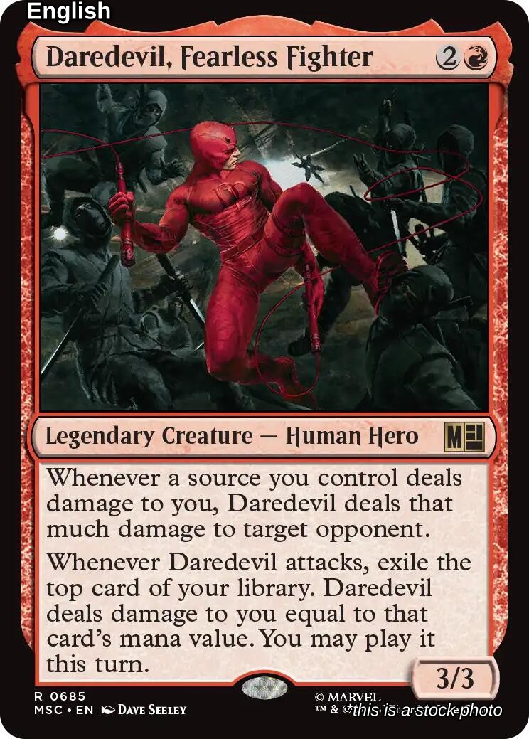 Daredevil, Fearless Fighter
